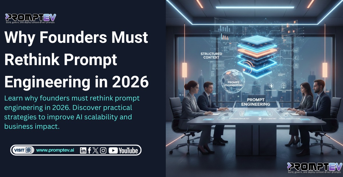 Why Founders Must Rethink Prompt Engineering in 2026
