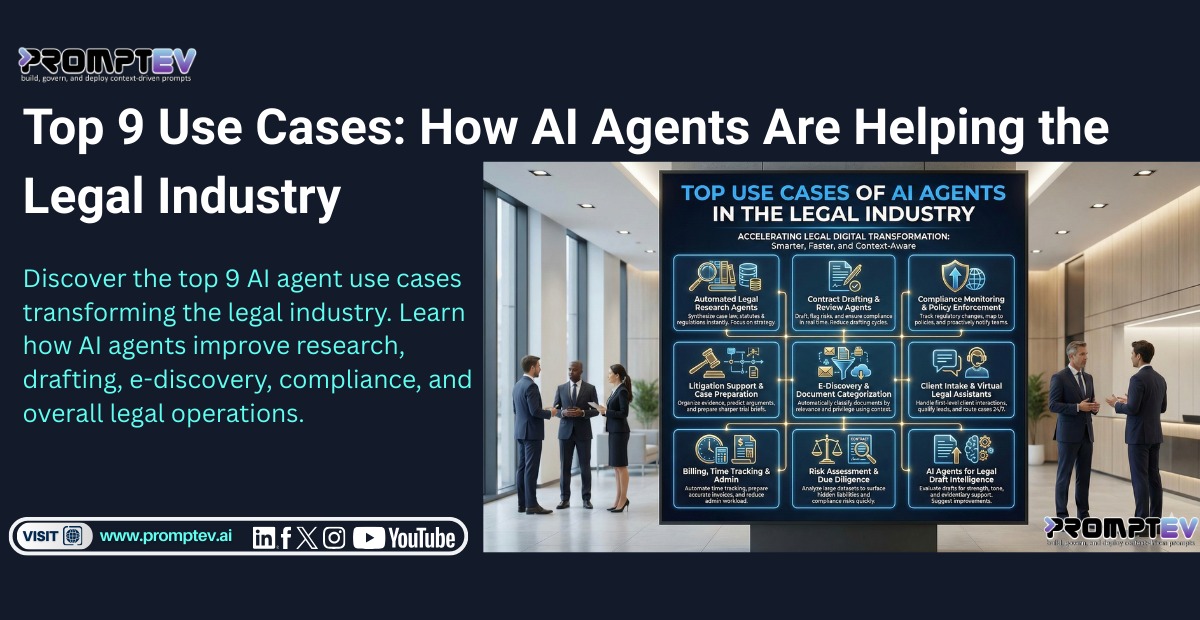 Top 9 Use Cases: How AI Agents Are Helping the Legal Industry